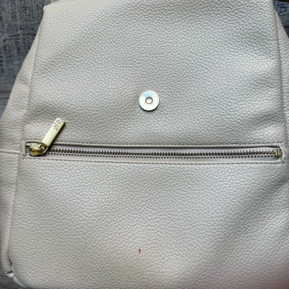 Freshly Picked Mini Classic Cream Diaper Bag